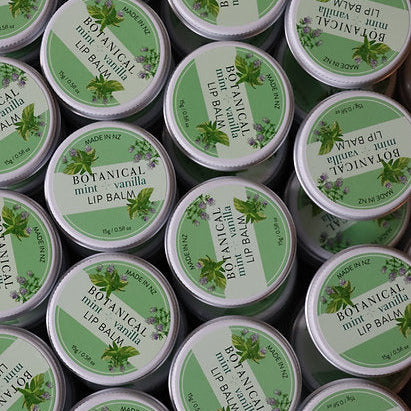 Botanical Lip Balm - Mint & Vanilla