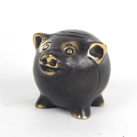 Pig - Small Brass