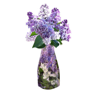 Expandable Flower Vase - Mary Cassatt Lilacs