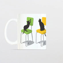 Load image into Gallery viewer, Mug - Cats on Chair
