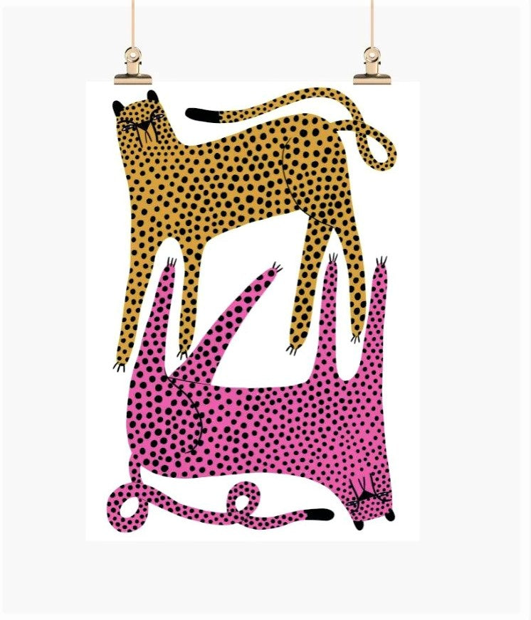Studio Soph Tea Towel Cheetahs