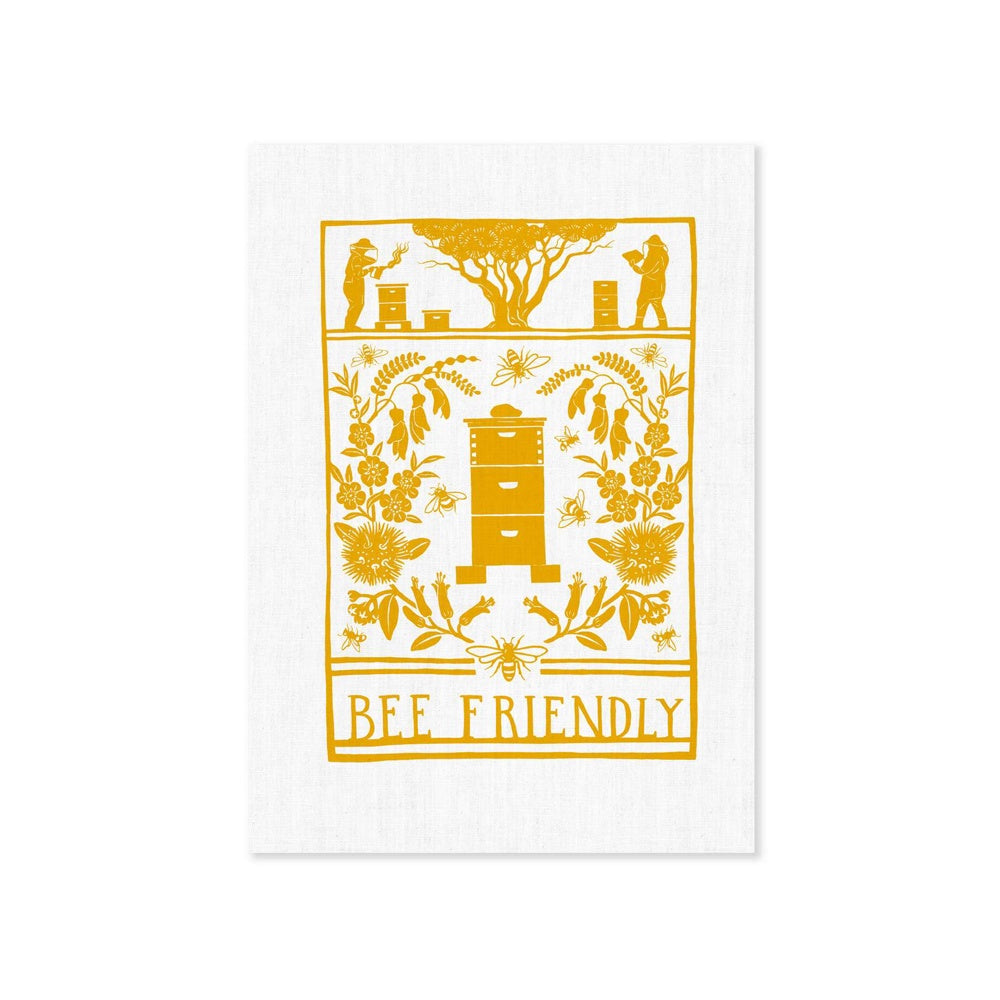 Tea Towel - Bee Friendly