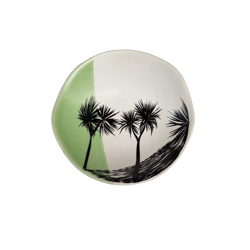 Jo Luping Porcelain Dish - Cabbage Tree