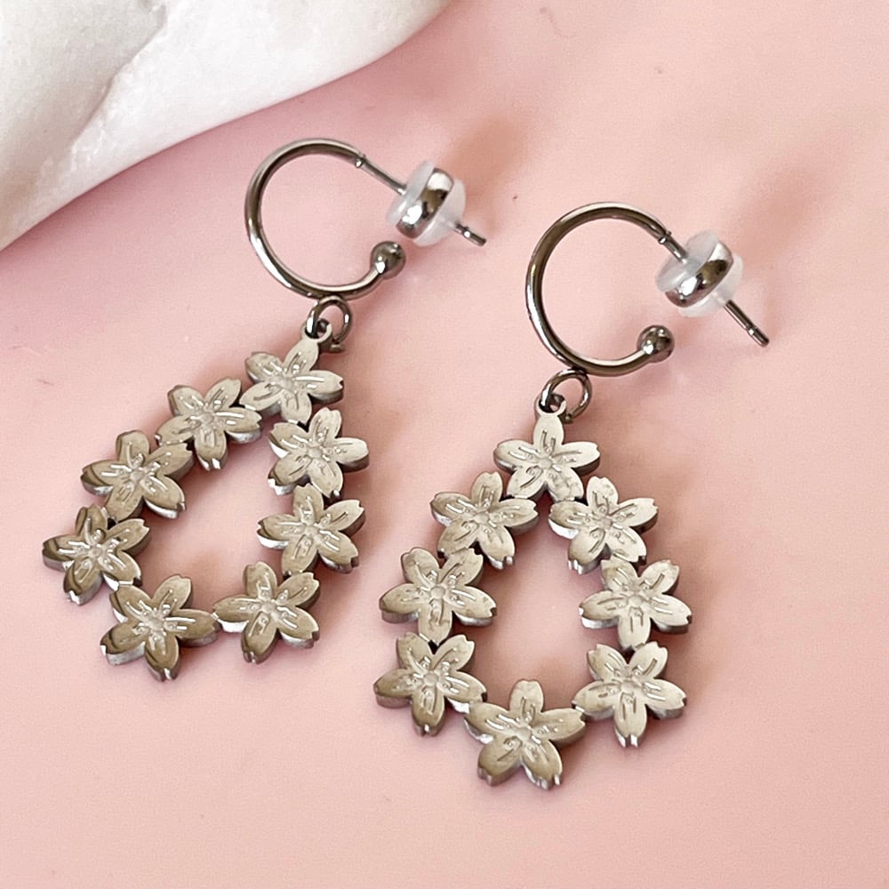 Penny Foggo - Silver Floral Wreath