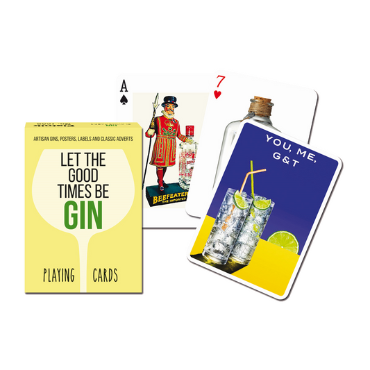 Novelty Playing Cards - Gin
