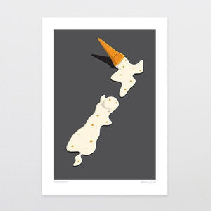 Glenn Jones Art Print - Two Scoops