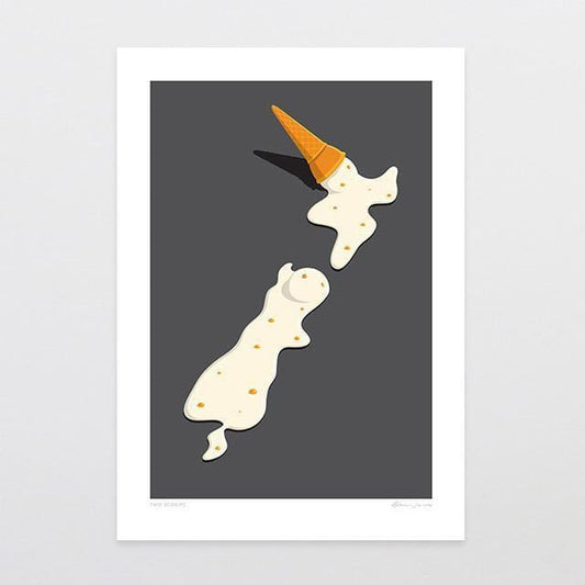 Glenn Jones Art Print - Two Scoops