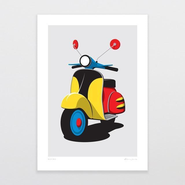 Glenn Jones Art Print - Busy Bee