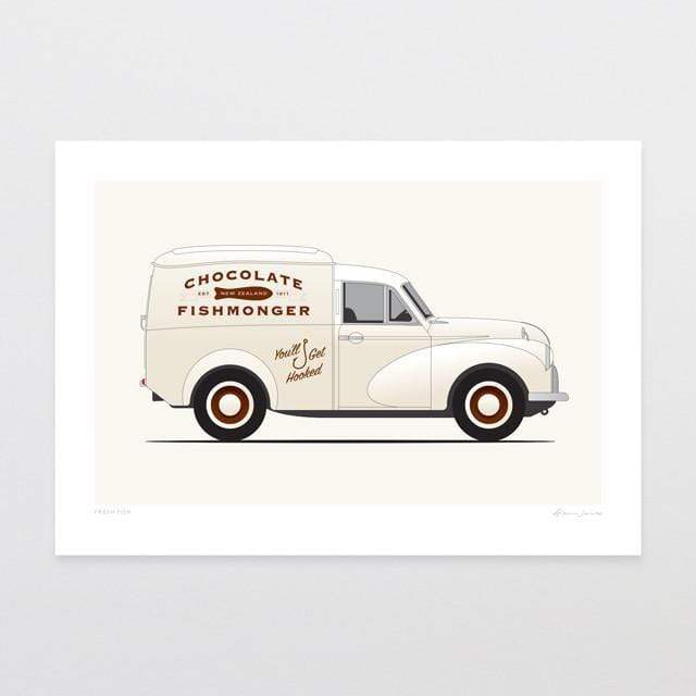Glenn Jones Art Print - Fresh Fish