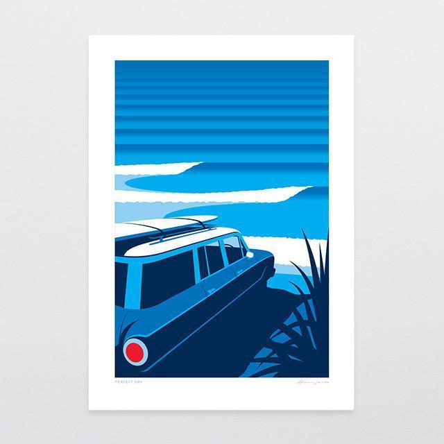 Glenn Jones Art Print - Perfect Day