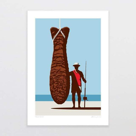 Glenn Jones Art Print - Prize Catch