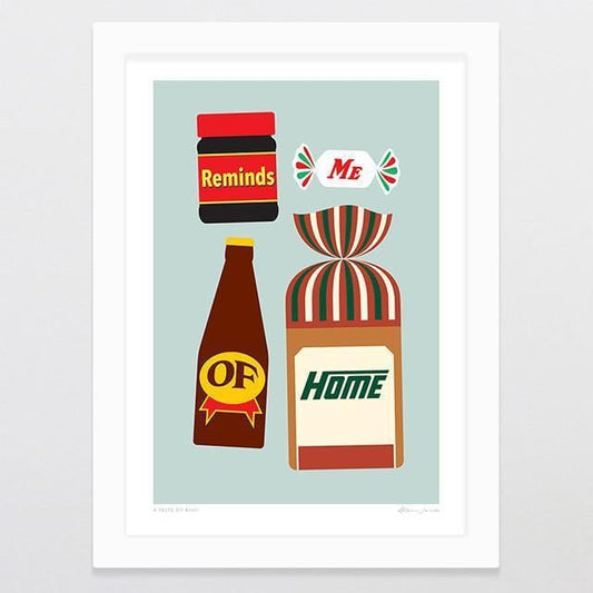 Glenn Jones Art Print - A Taste of Kiwi