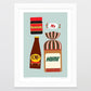 Glenn Jones Art Print - A Taste of Kiwi