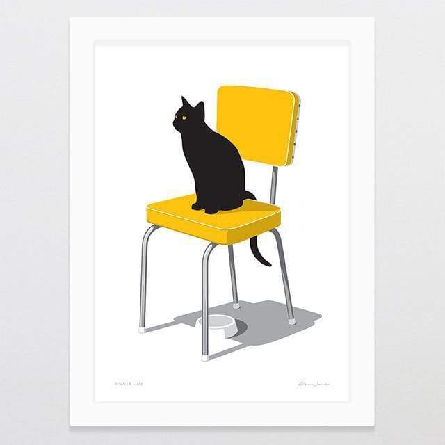 Glenn Jones Art Print - Dinner Time
