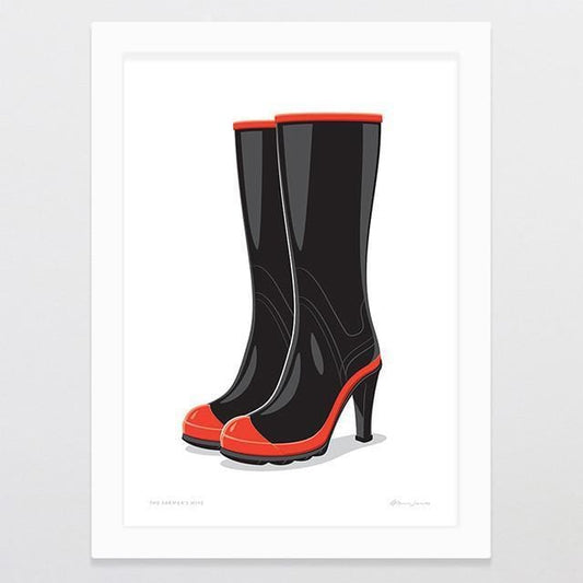 Glenn Jones Art Print - Farmer's Wife