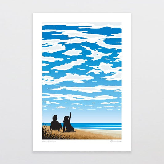 Glenn Jones Art Print - Cloud Spotting