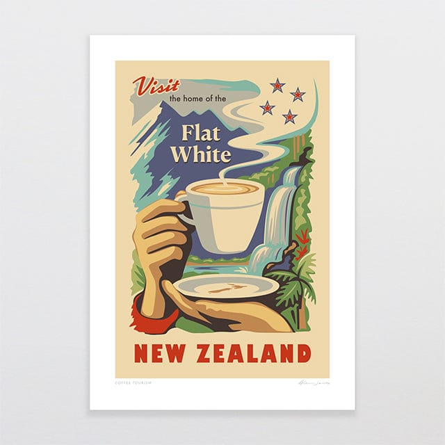 Glenn Jones Art Print - Coffee Tourism
