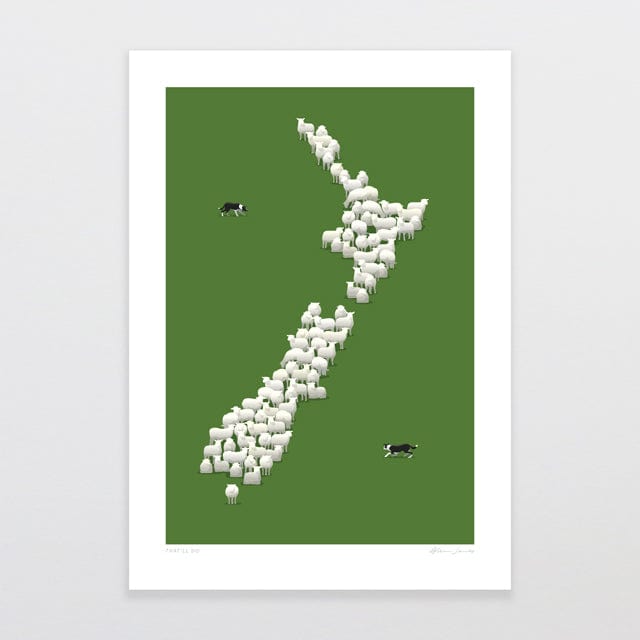 Glenn Jones Art Print - That'll Do