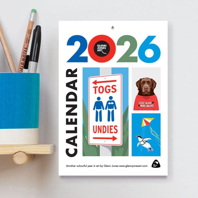 Glenn Jones 2026 Calendar
