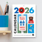 Glenn Jones 2026 Calendar