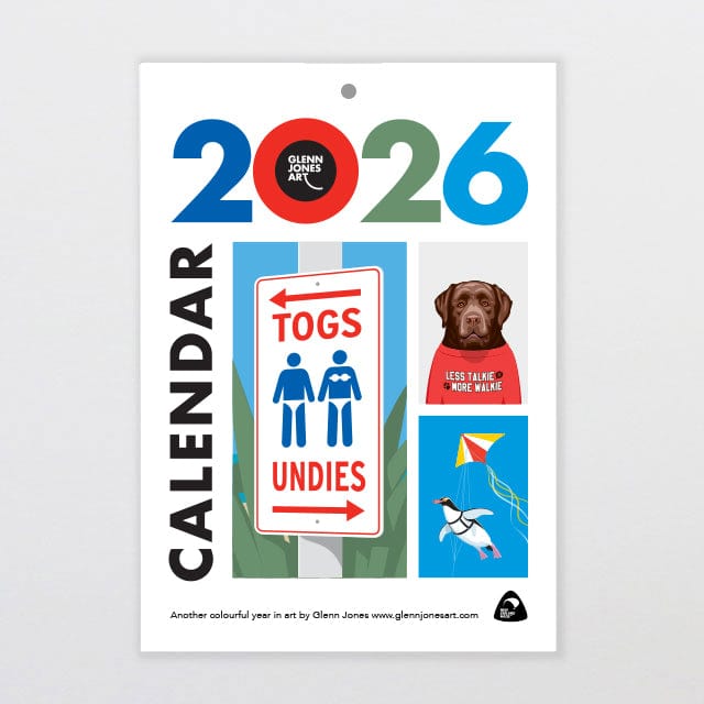 Glenn Jones 2026 Calendar