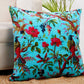 Bird of Paradise Cushion Cover - Sky Blue