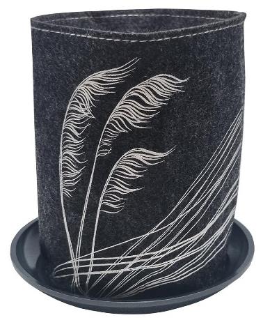 Eco Felt Growbag - Coastal Toetoe