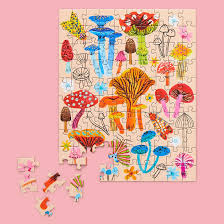 Jigsaw Puzzle - 100 Piece Snax (Mushroom Patch)