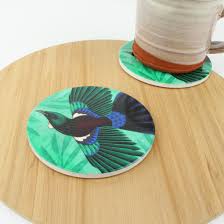 Kathryn Furniss Ceramic Coaster - Fly to Me