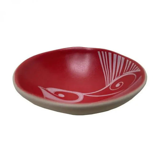 Jo Luping Small Bowl - Red Fantail