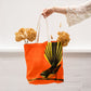 Canvas Bag - Orange Fantail