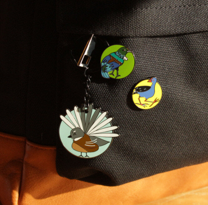 Native Bird Keyrings