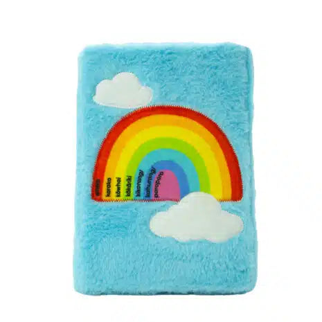 Rainbow Fluffy Notebook