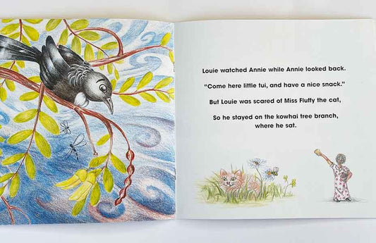 Book - Louie the Tui Learns to Sing