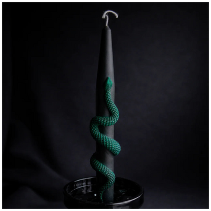 Beeswax Candle Serpentine