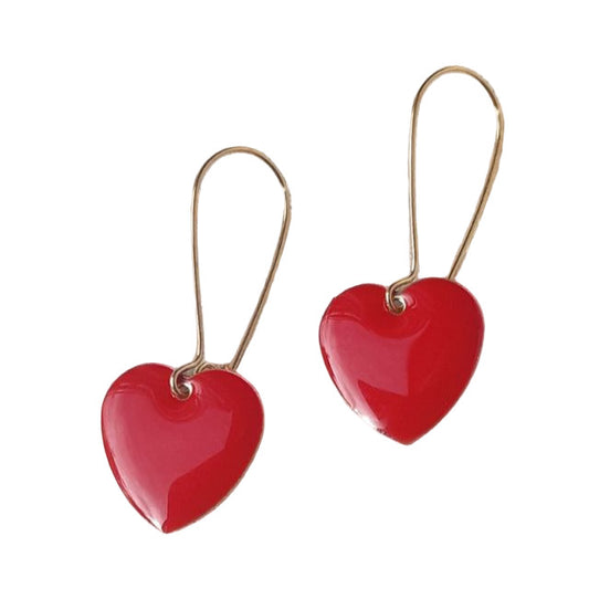 Bird of Prey Jewellery - Heart Earrings