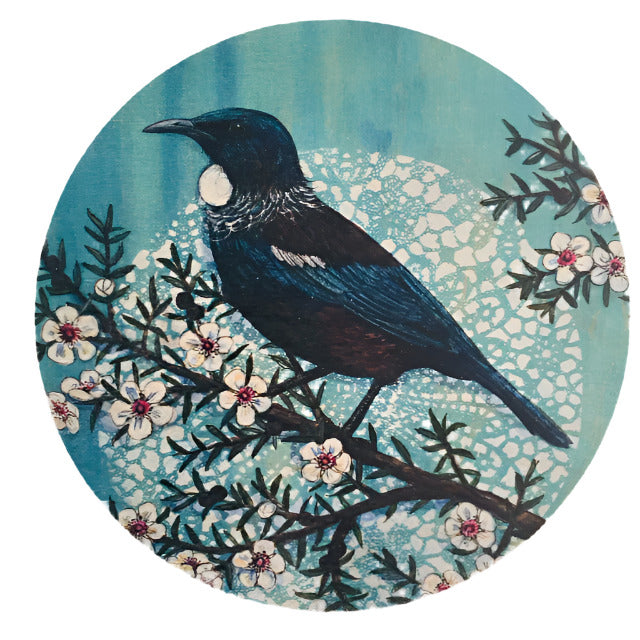 Art Circle - Blue Tui