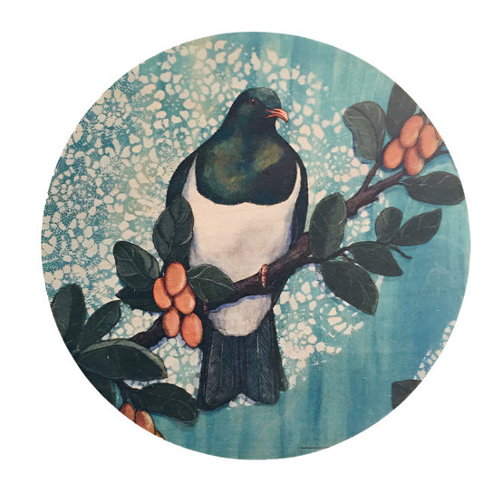 Art Circle - Blue Kererū