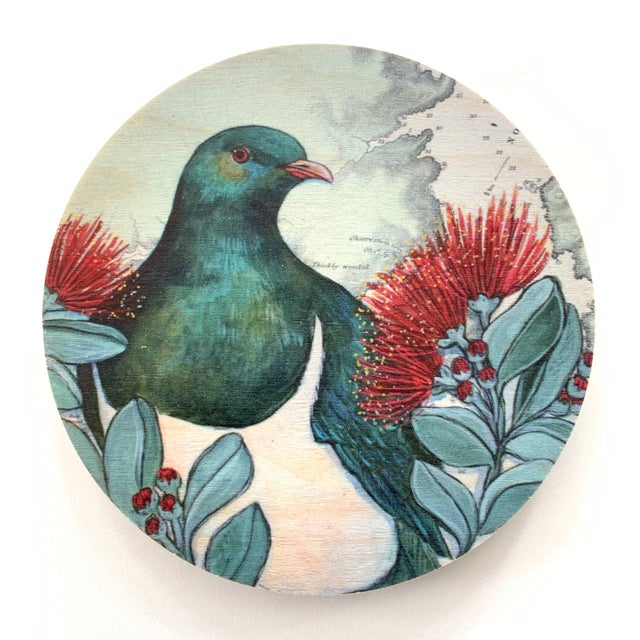 Art Circle - Kererū in the Pōhutukawa