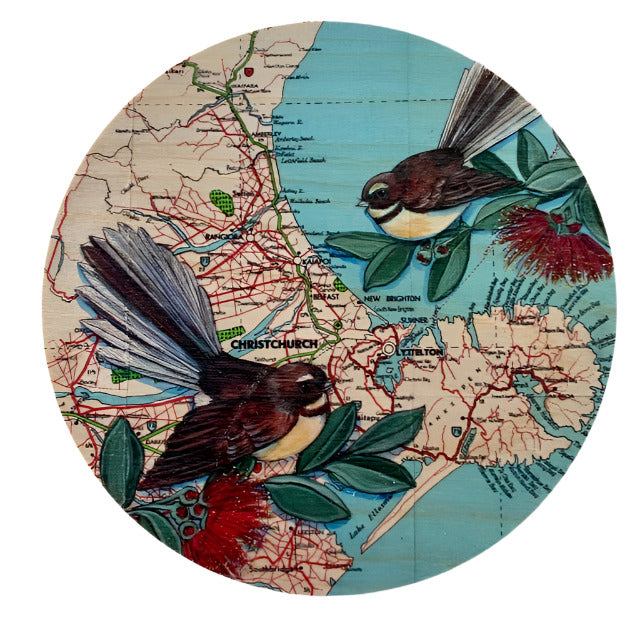 Art Circle - South Island Fantail