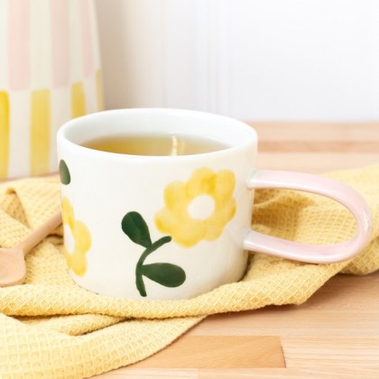 Ceramic Mug - Yellow Flowers (Caroline Gardner)