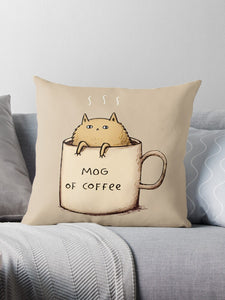 Cushion Cover Mog of Coffee