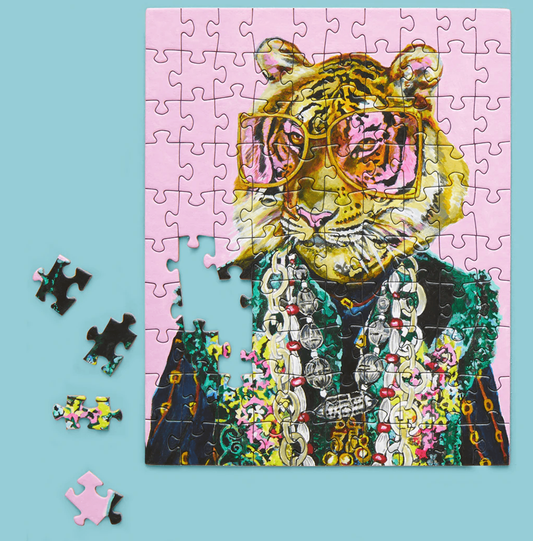 Jigsaw Puzzle - 100 Piece Snax (Rose Coloured Glasses)