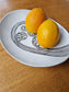 Jo Luping Large Bowl - Ponga Frond (White)