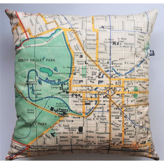 Cushion Cover - Christchurch Inner City