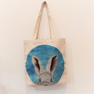 Tātou Tote Bag - White Rabbit