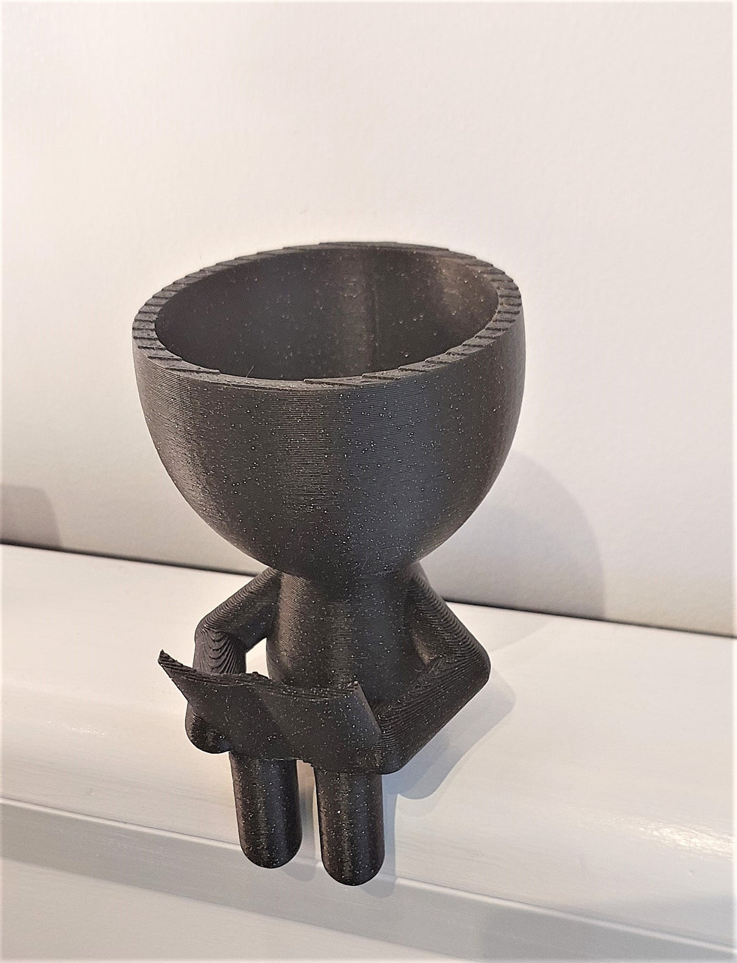 Printed Planter Pot 3D - Book Reader
