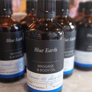 Blue Earth Massage and Body Oil 100ml