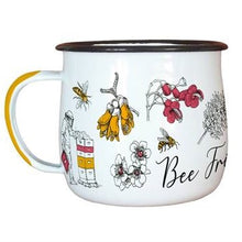 Load image into Gallery viewer, Enamel Mug - Bee Keeper
