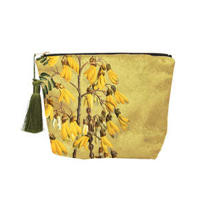 Vintage Botanical Cosmetic Bag